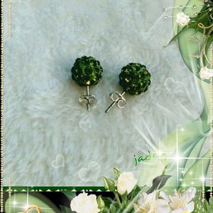 New Crystal Ball Earrings